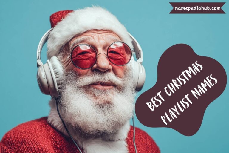 best christmas playlist names