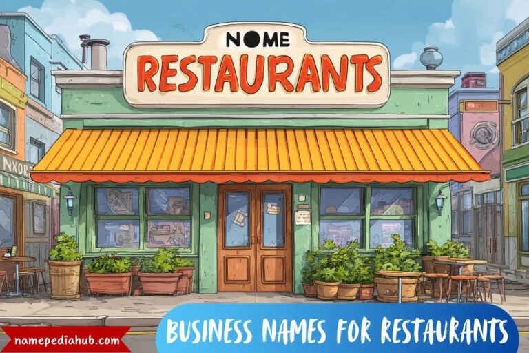 business names for restaurants
