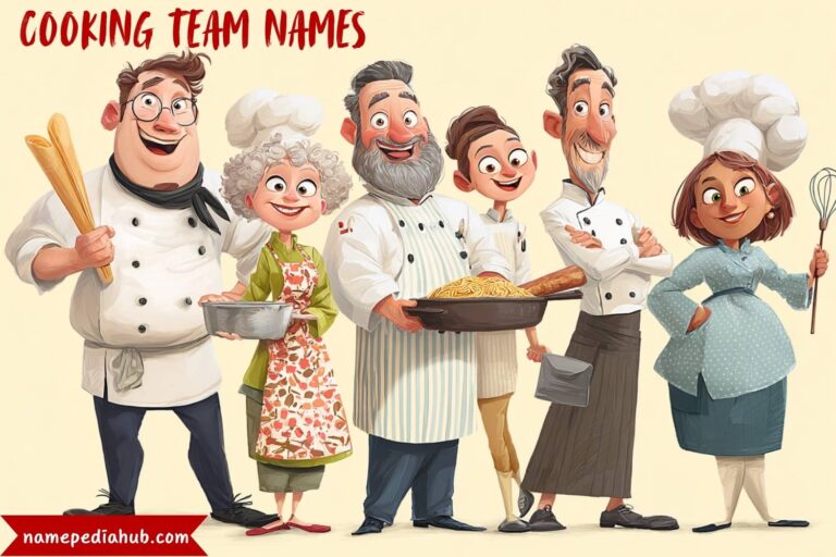 cooking team names