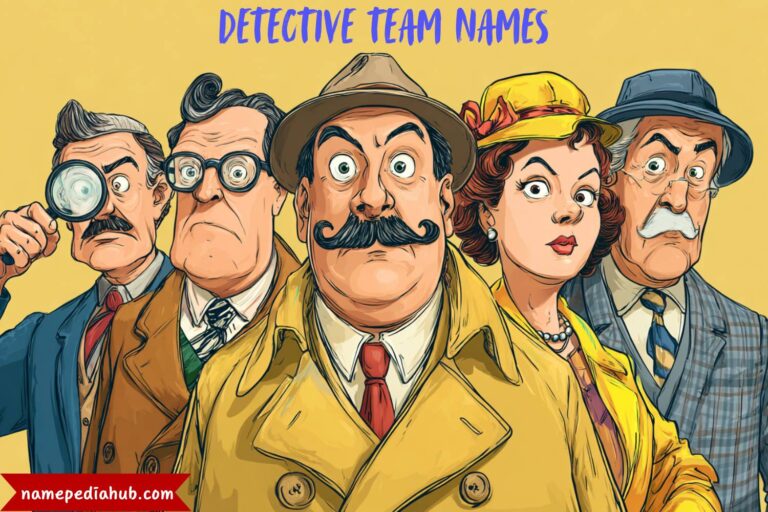 detective team names