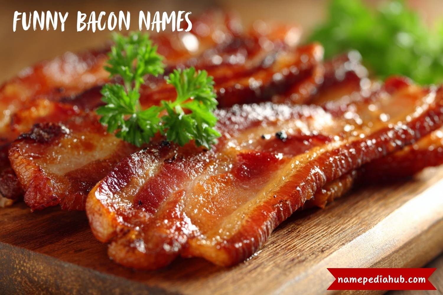 funny bacon names