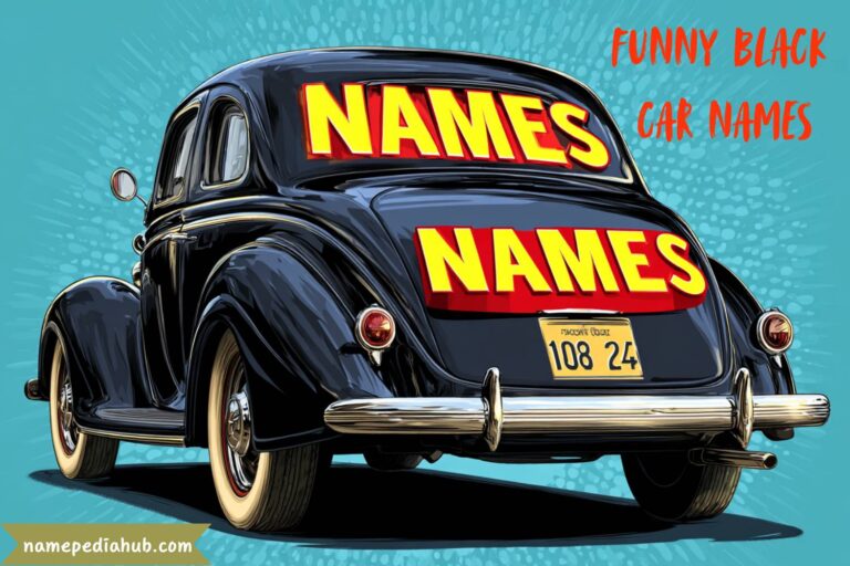 funny black car names