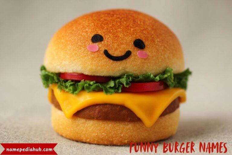 funny burger names