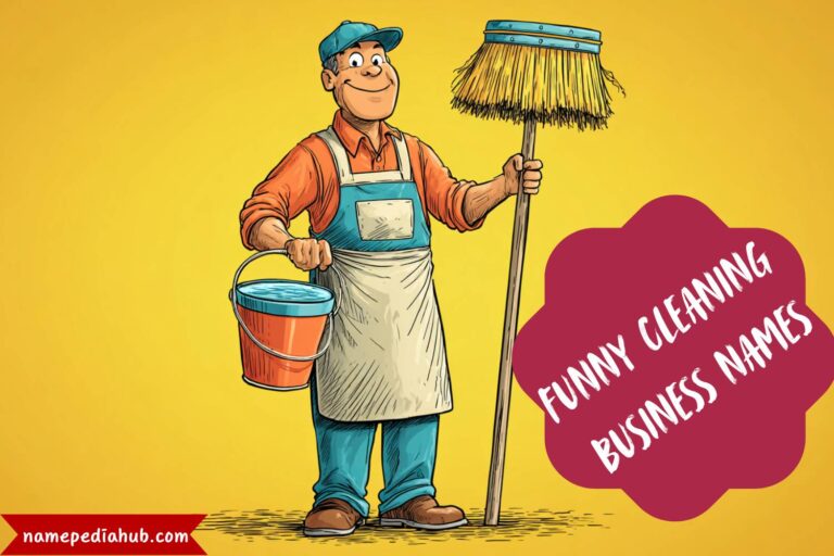 funny cleaning business names
