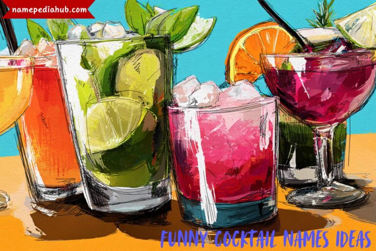 funny cocktail names ideas