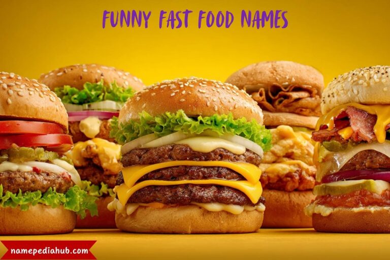 funny fast food names