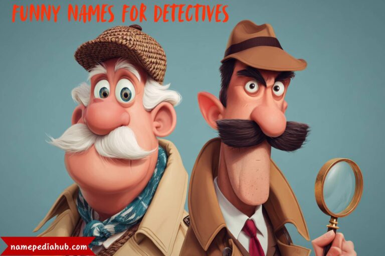 funny names for detectives