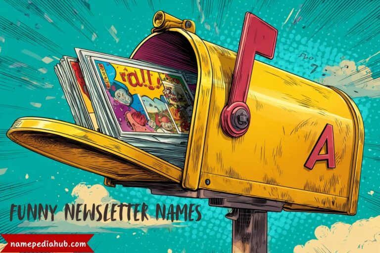 funny newsletter names