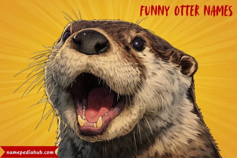funny otter names