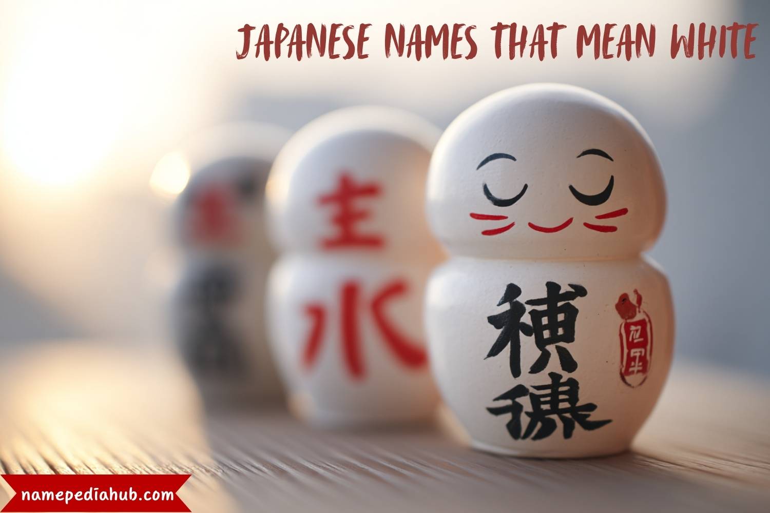japanese names that mean white