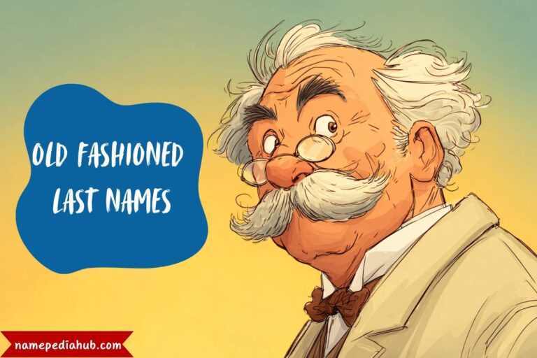 old fashioned last names