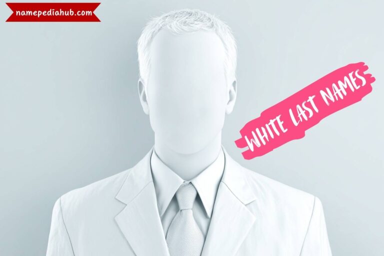 white last names