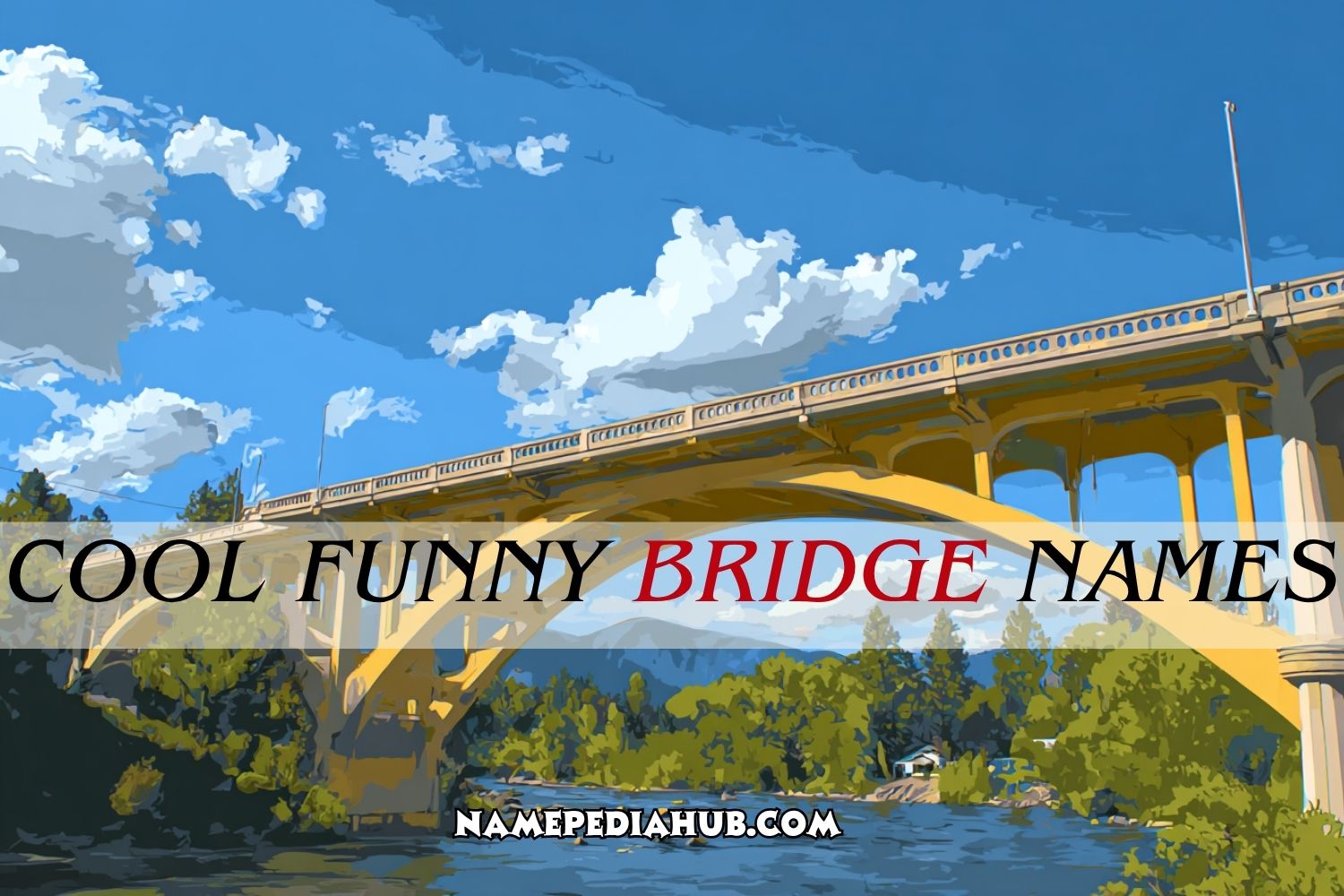 cool funny bridge names