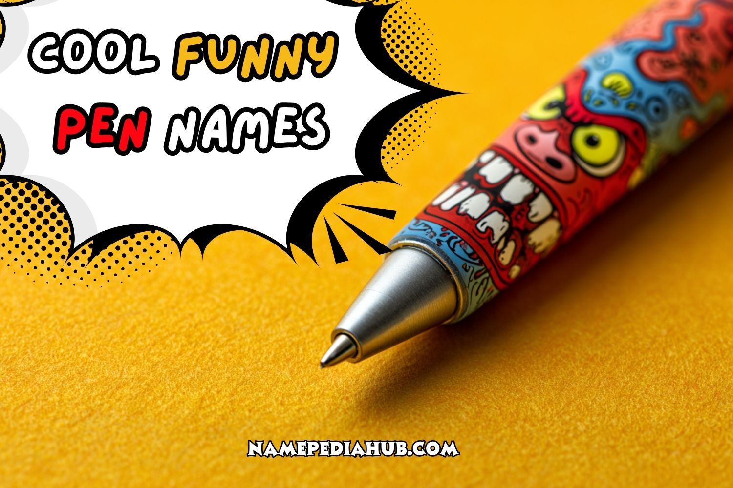 cool funny pen names