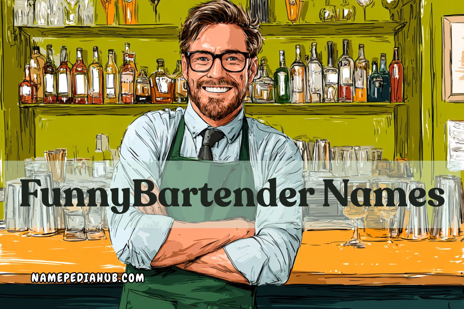 funny bartender names