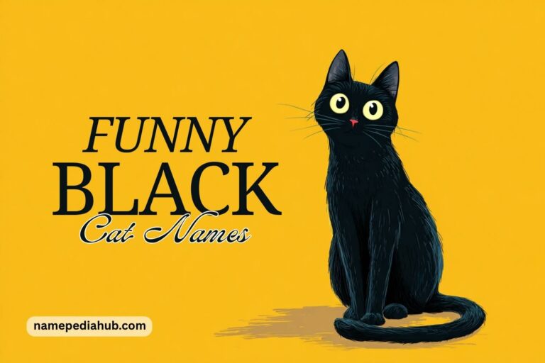 funny black cat names