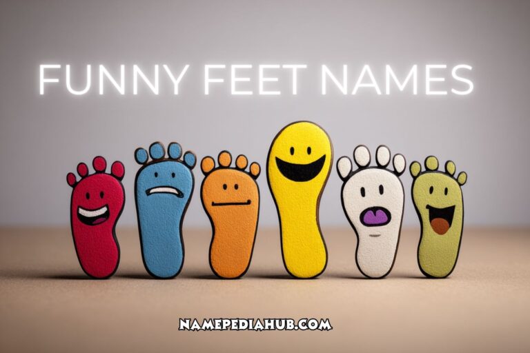 funny feet names