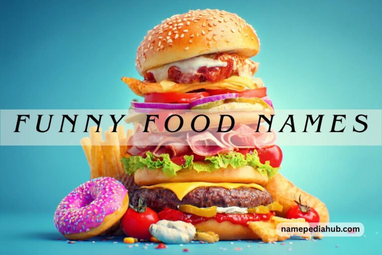 funny food names