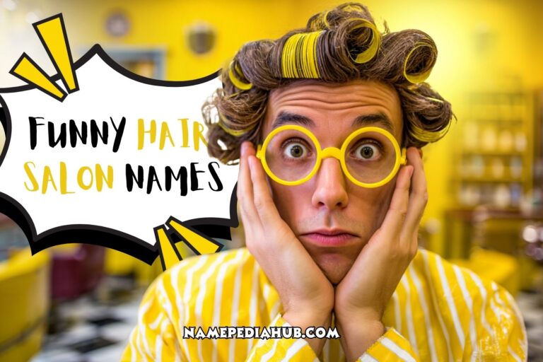 funny hair salon names