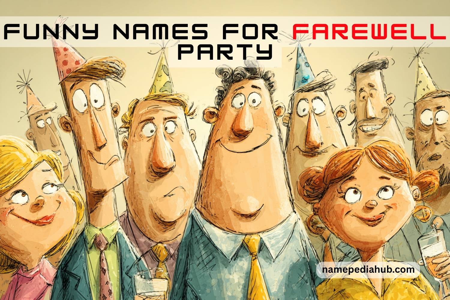 funny names for farewell party
