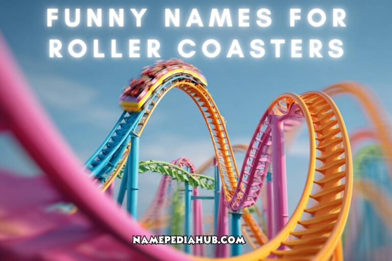 funny names for roller coasters