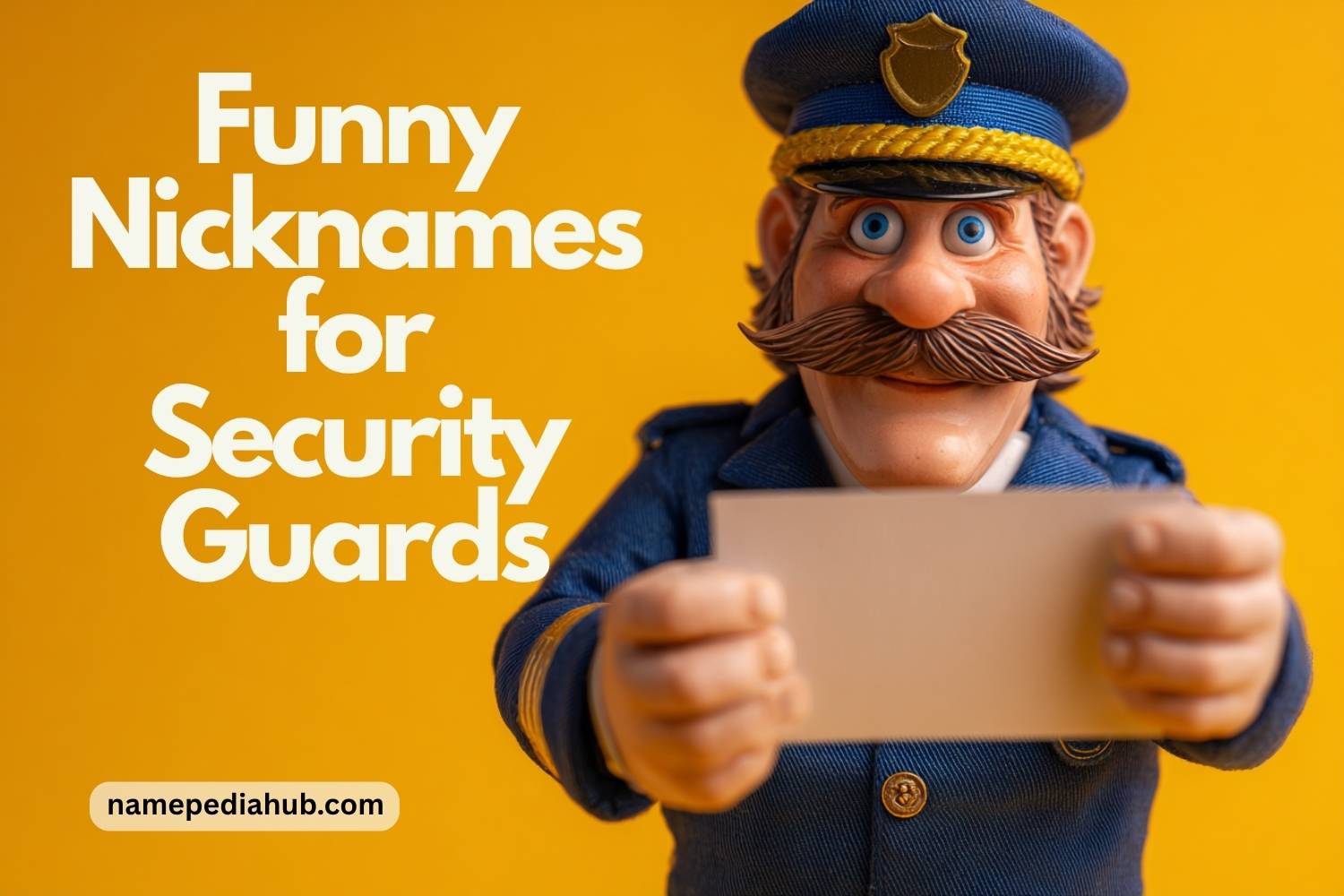 funny nicknames for security guards