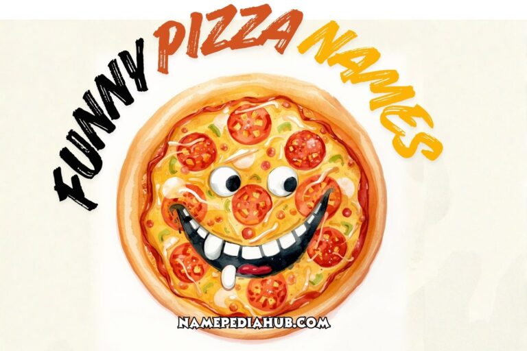 funny pizza names