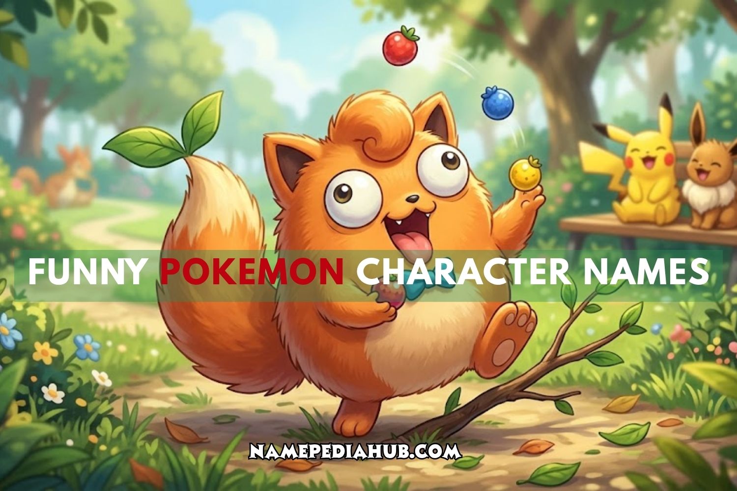 funny pokemon character names