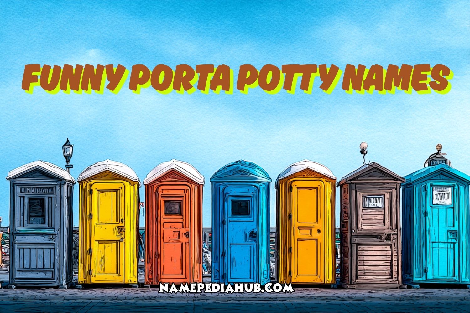 funny porta potty names