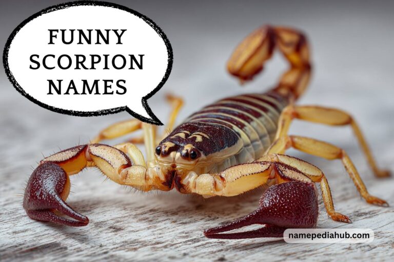funny scorpion names
