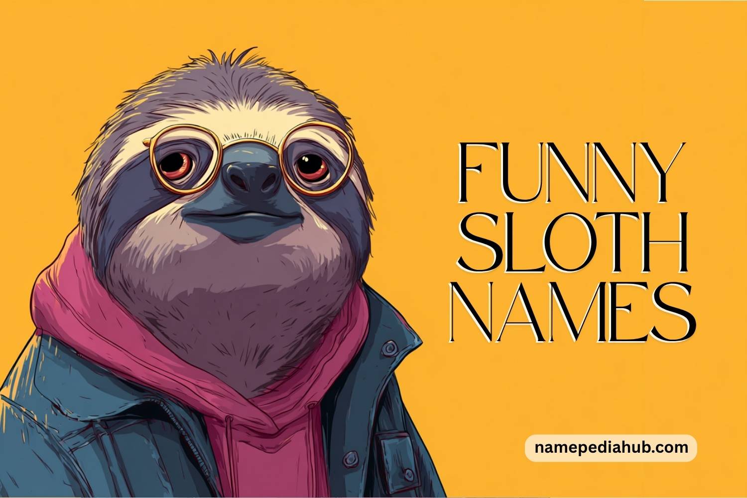 funny sloth names