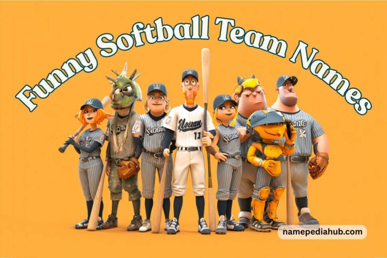 funny softball team names