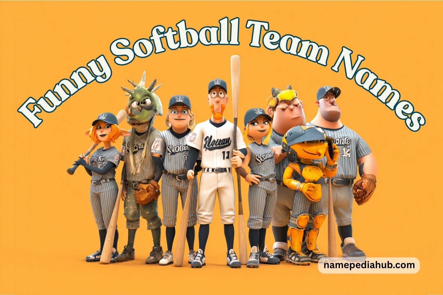 funny softball team names