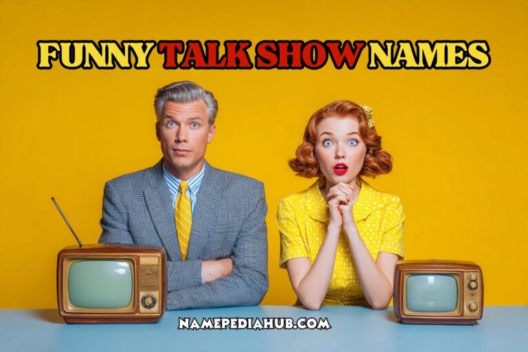 funny talk show names