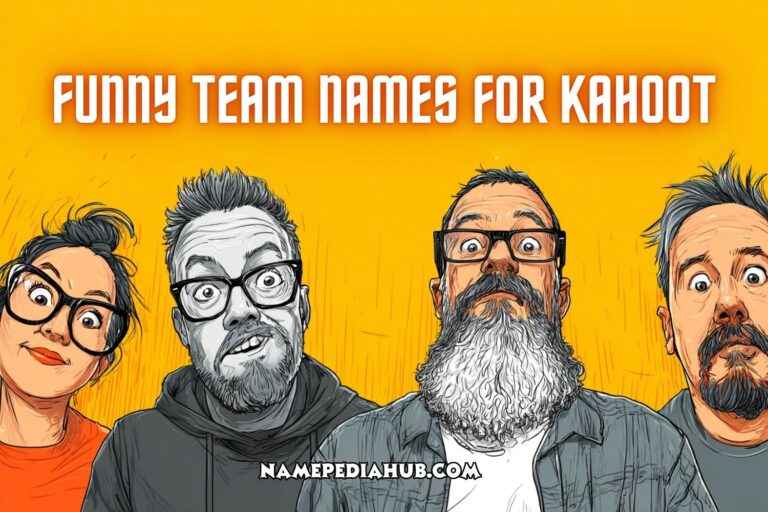 funny team names for kahoot
