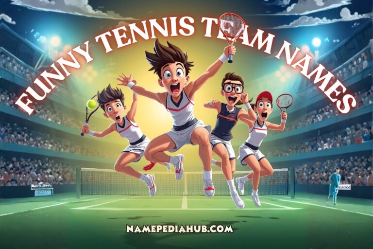 funny tennis team names