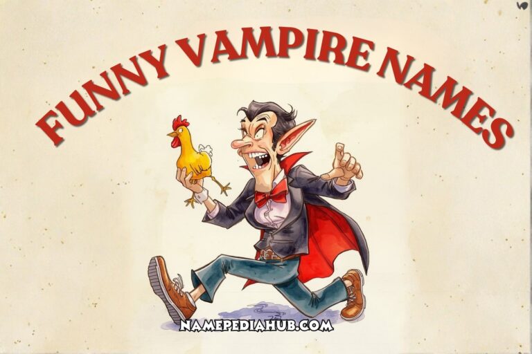 funny vampire names