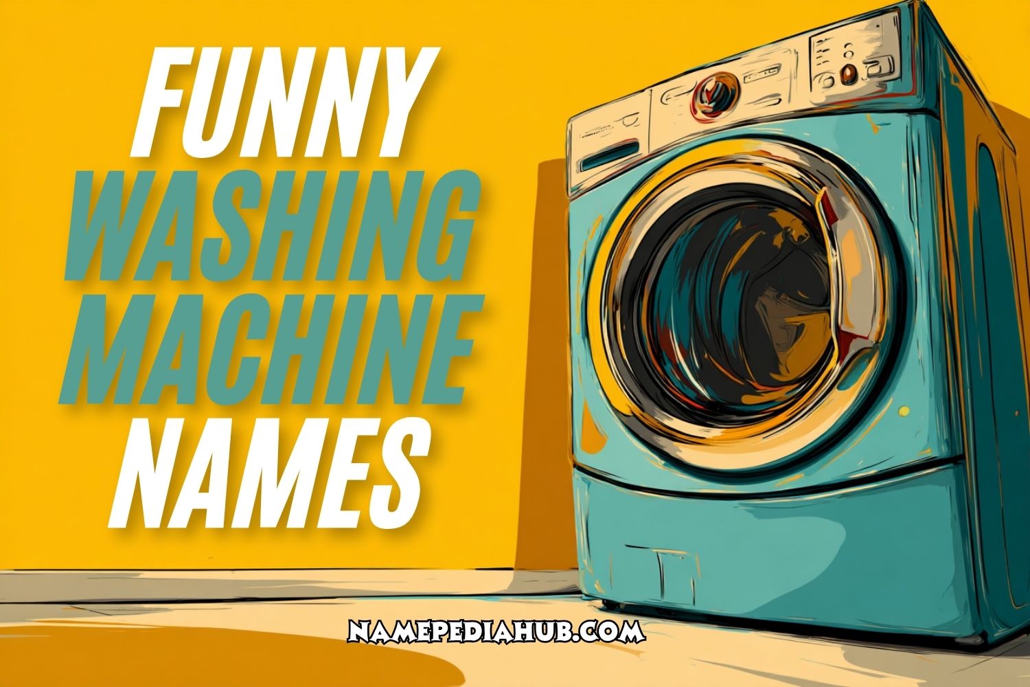 funny washing machine names