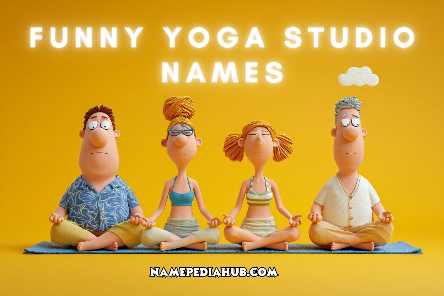 funny yoga studio names