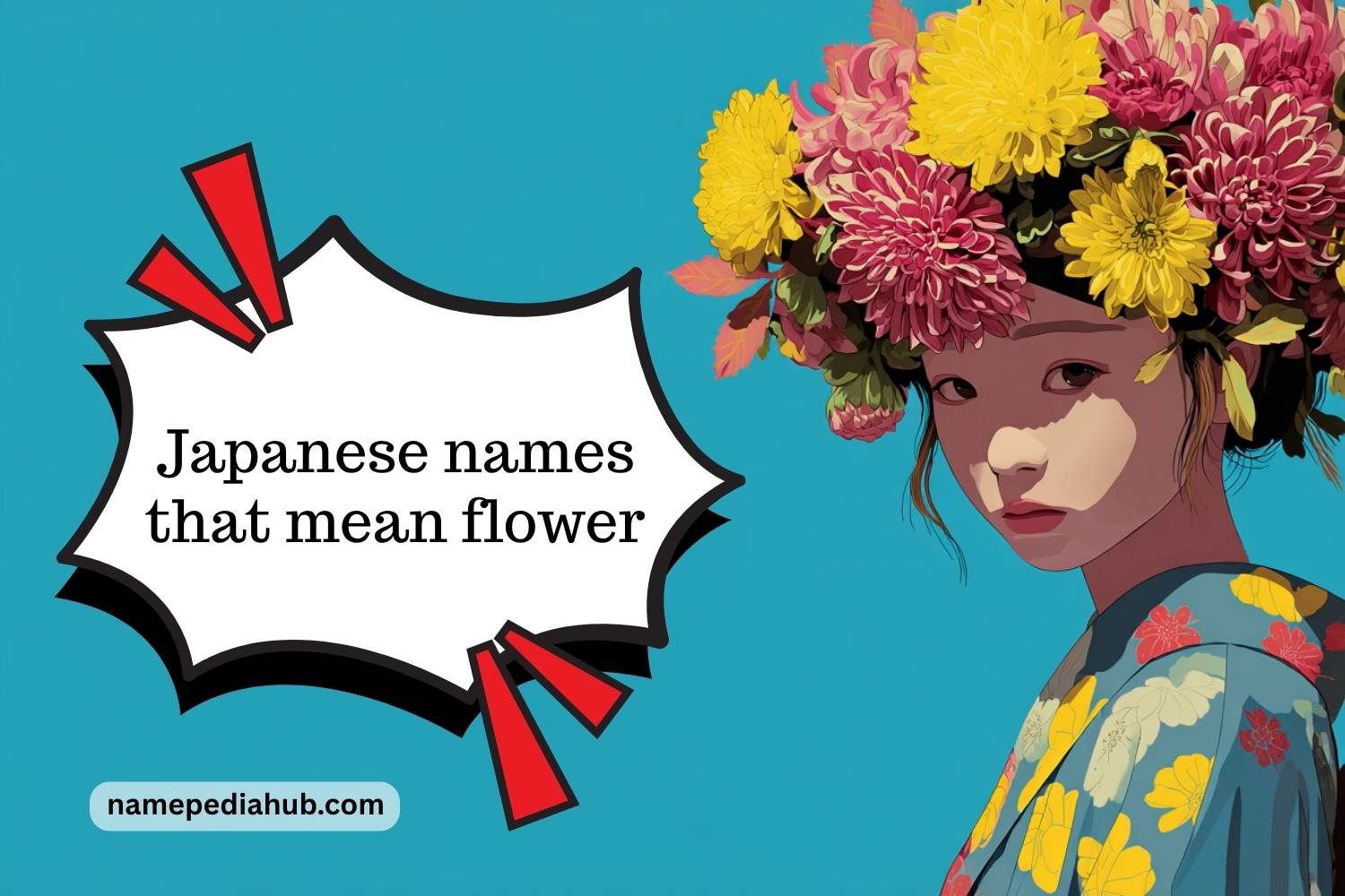 japanese names that mean flower