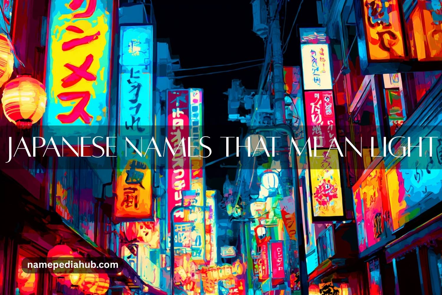 japanese names that mean light