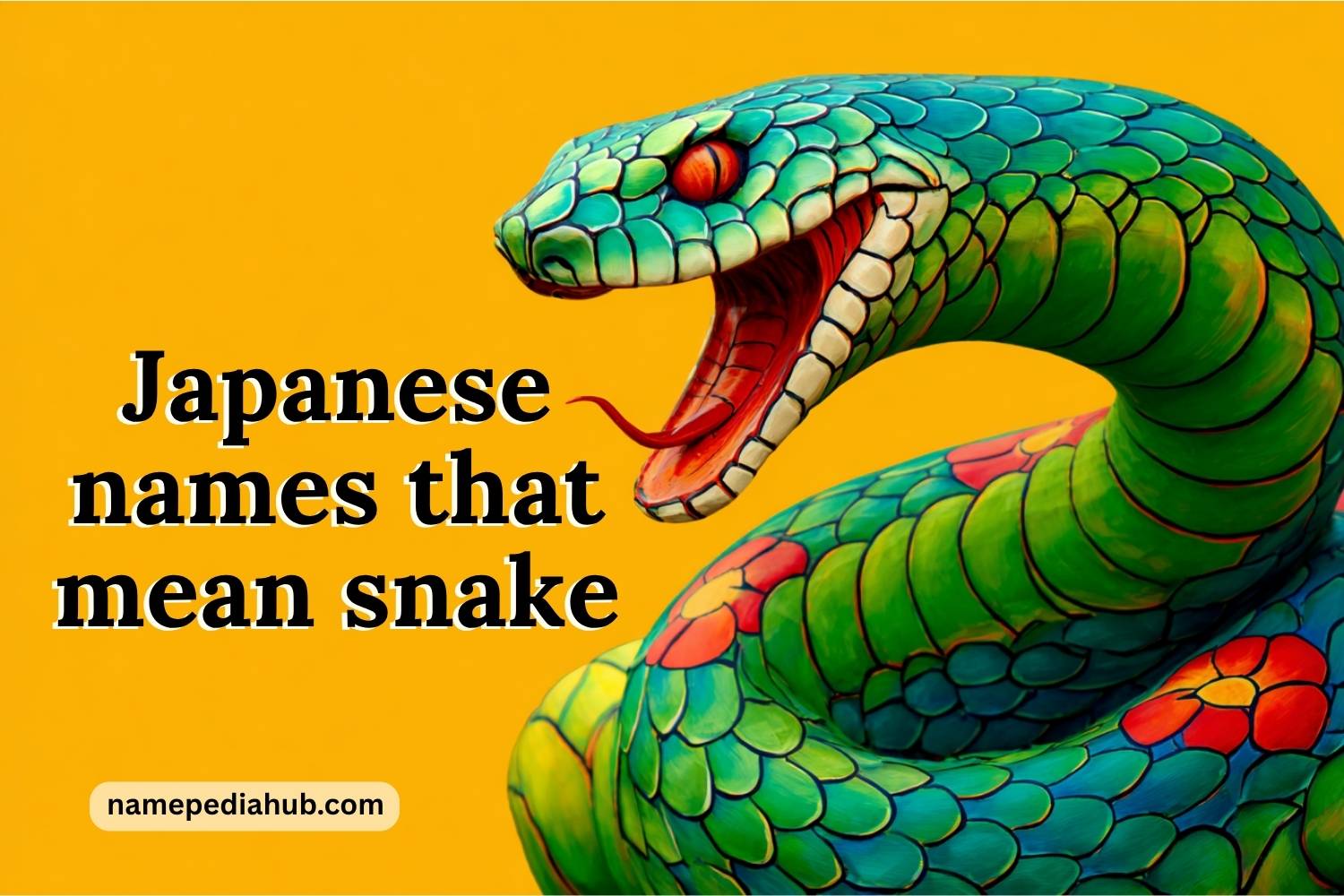 japanese names that mean snake