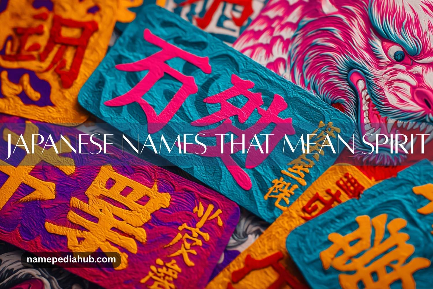 japanese names that mean spirit