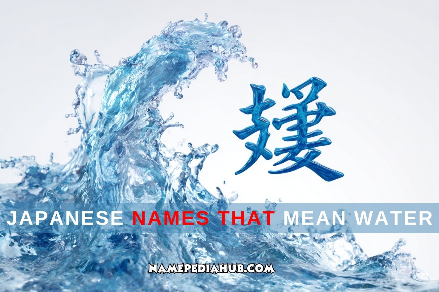 japanese names that mean water