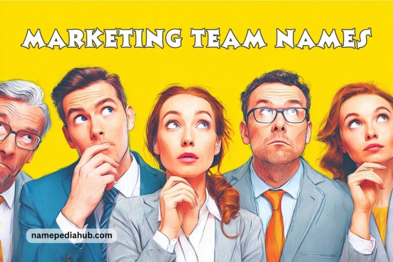 marketing team names