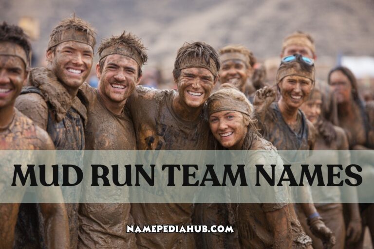 mud run team names