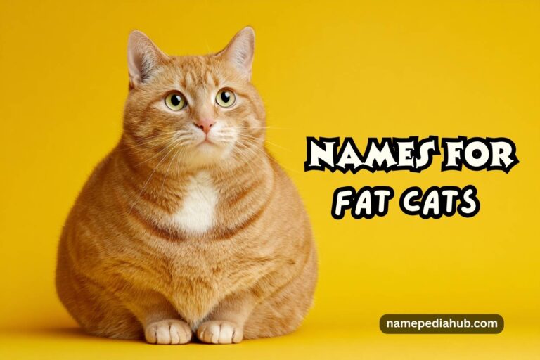 names for fat cats