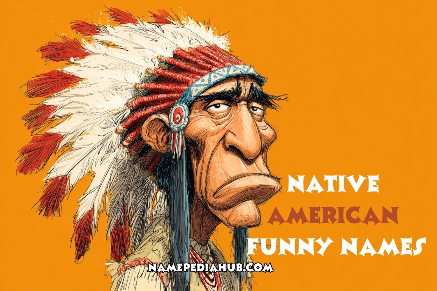 native american funny names