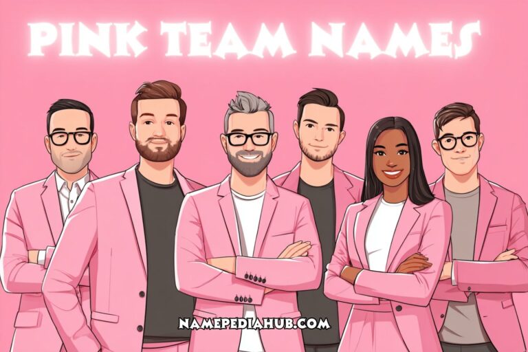 pink team names