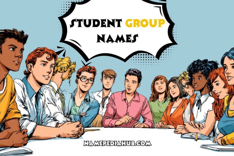 student group names